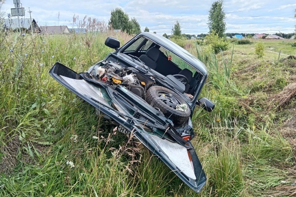 Водитель умер на месте аварии. Фото: Госавтоинспекция Удмуртии