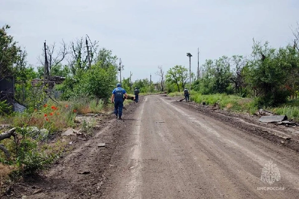 Благодаря работе пиротехников в освобожденные населенные пункты возвращается мирная жизнь. Фото: МЧС России