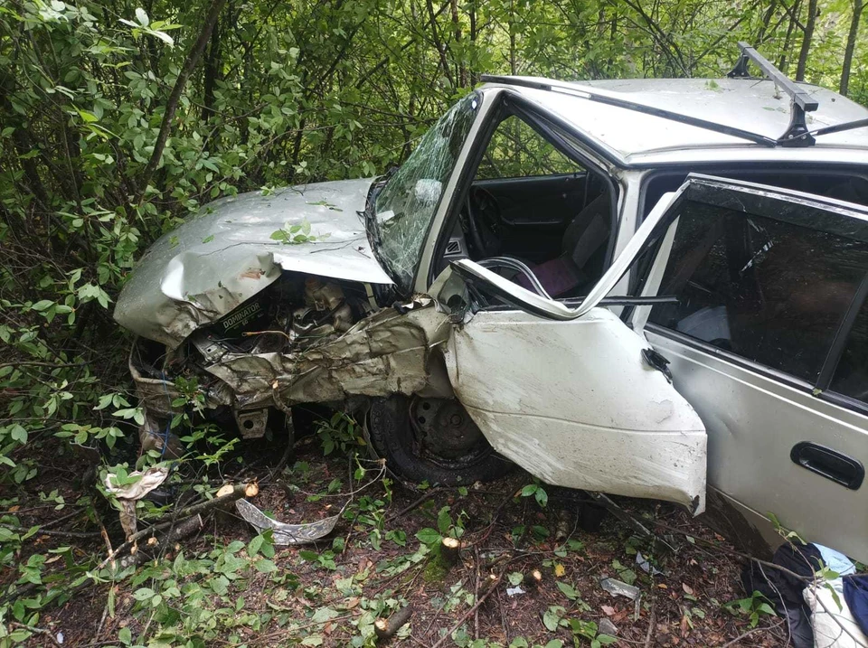 Автоинспекторы устанавливают причины и обстоятельства произошедшего. Фото управления Госавтоинспекции по Липецкой области.