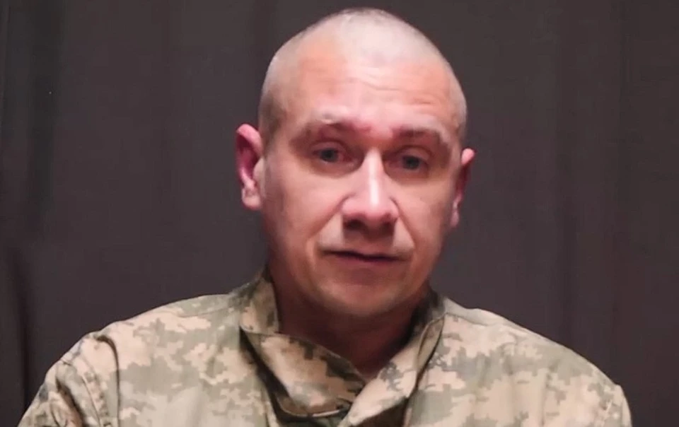 Пленный военнослужащий ВСУ Сергей Хорошко
