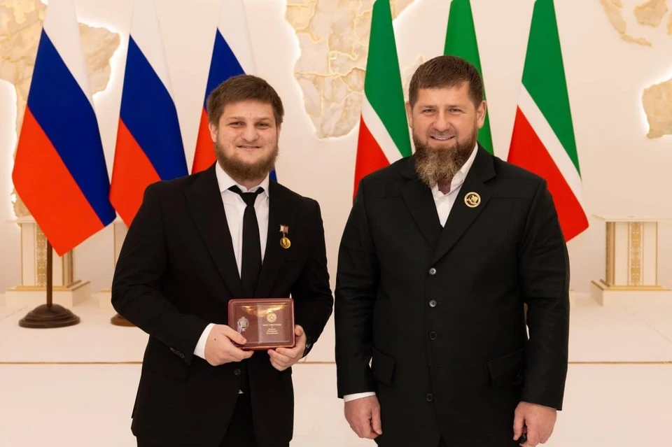 Новый президент футбольного клуба «Ахмат» Якуб Закриев. Фото: соцсети Ахмата Кадырова
