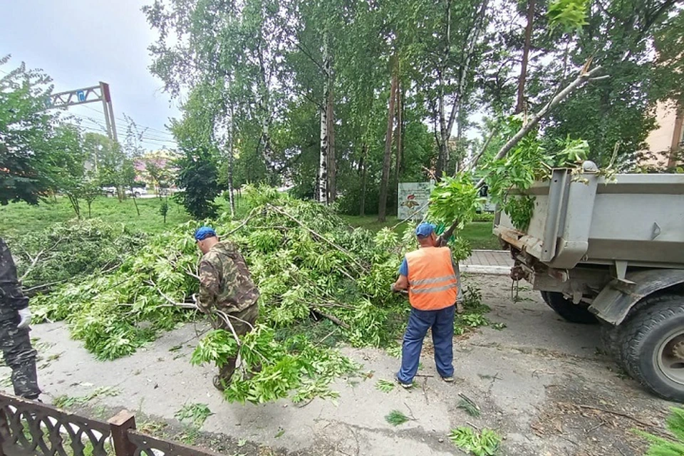 Режим ЧС ввели в Хабаровске после разгула стихии