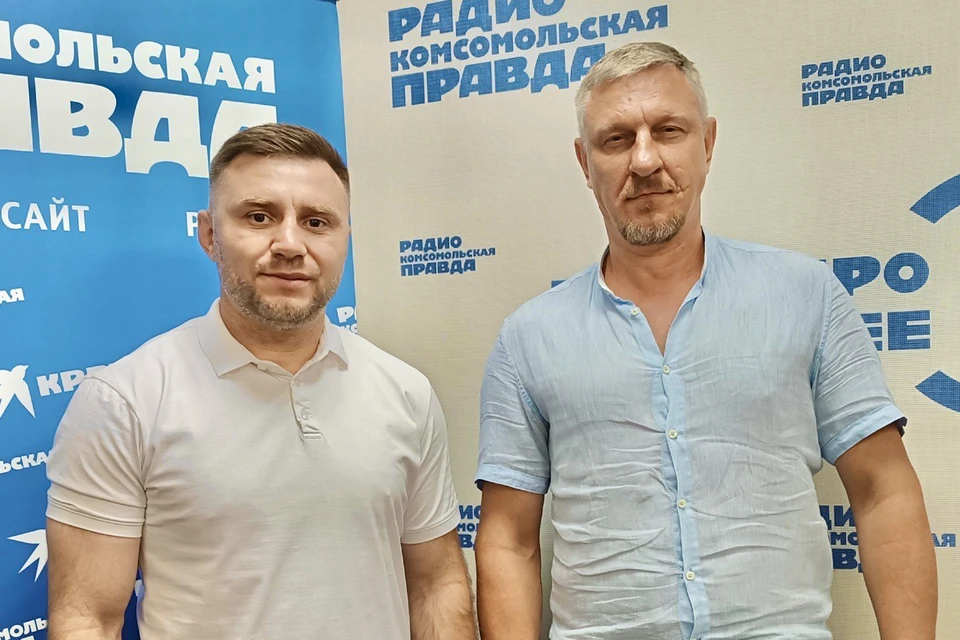 Захар Кучерявый и Евгений Летягин.