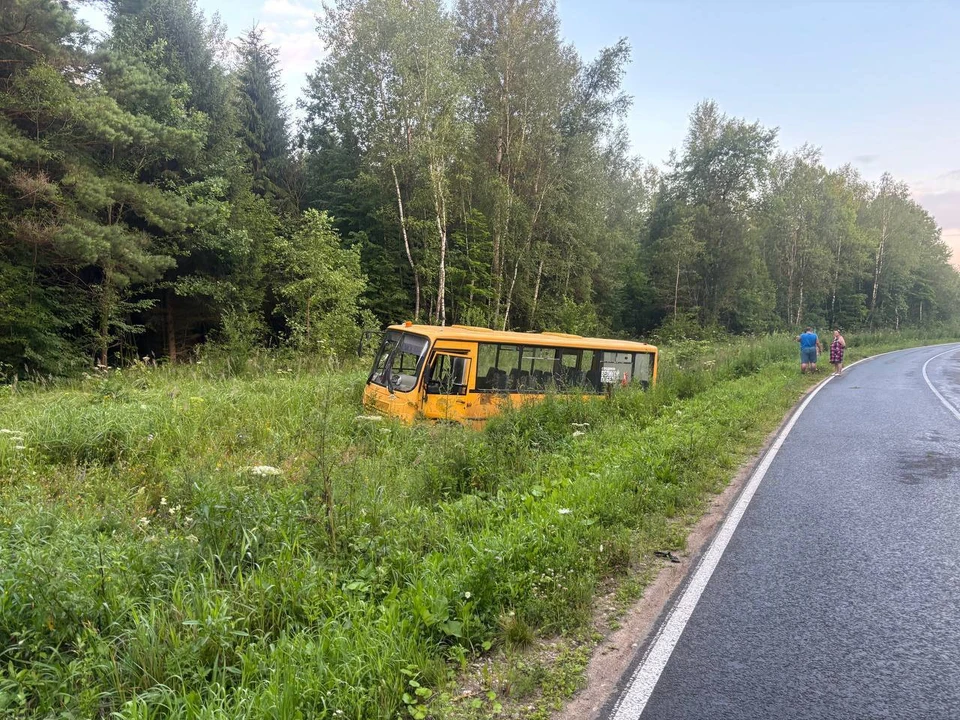 Водитель рейсового автобуса скончался за рулем в Тарусском районе.