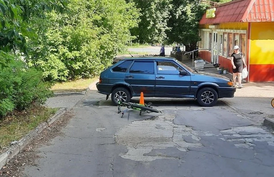 Авария произошла на улице Некрасова. Фото: Госавтоинспекция Кировской области