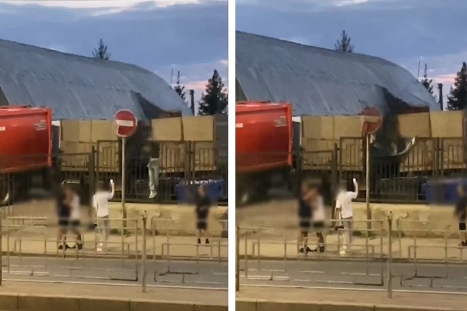Подростки забираются на знаки и снимают видео ради лайков и просмотров / Фото: samara.dtp.official