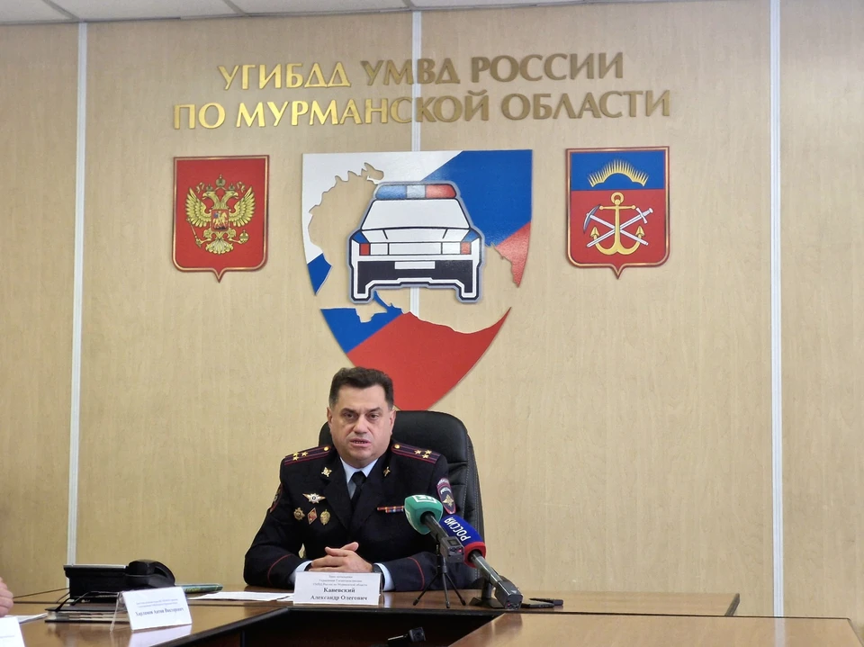 Врио начальника Управления Госавтоинспекции УМВД России по Мурманской области Александр Каневский.