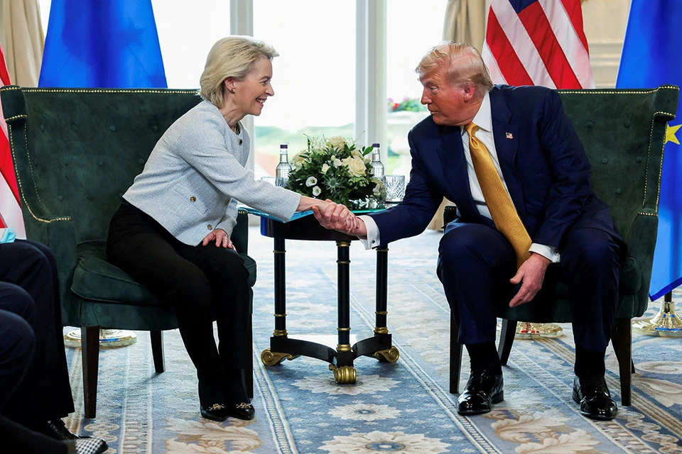 Дональд Трамп заявил о заключении торговой сделки с Евросоюзом