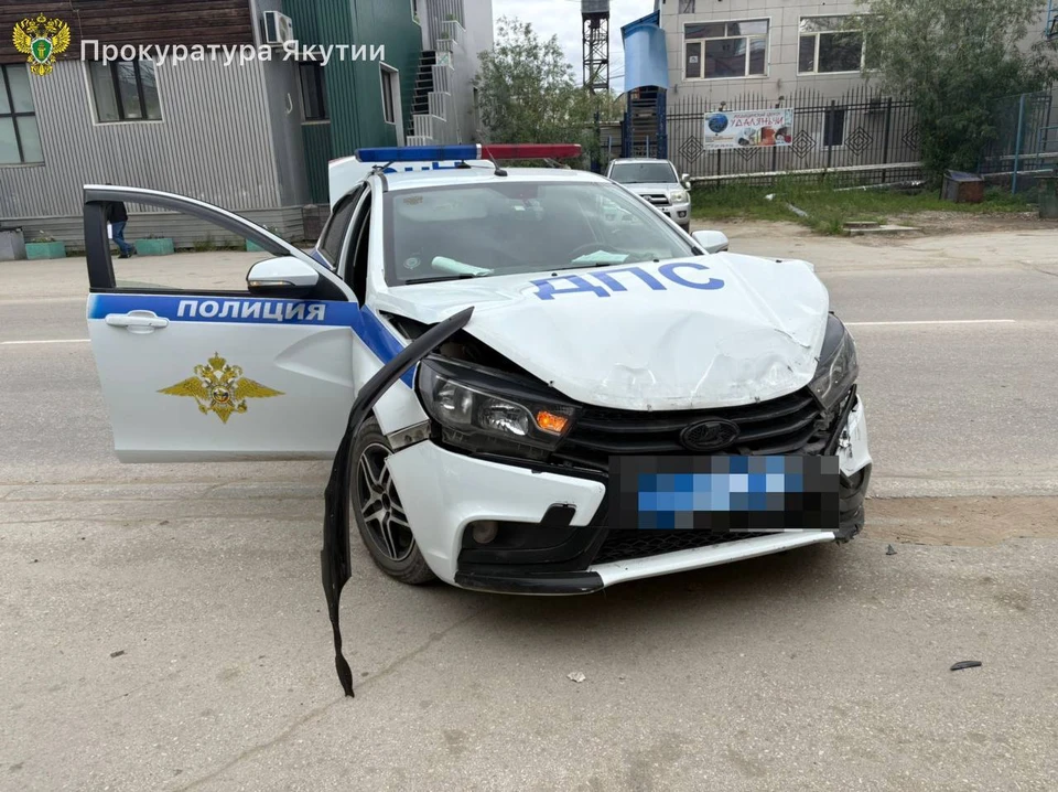 В Якутске перед судом предстанет водитель, напавший на сотрудников ДПС