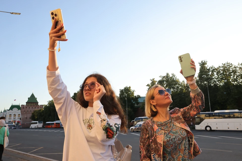 В центре Нижнего Новгорода мобильный интернет по-прежнему работает.