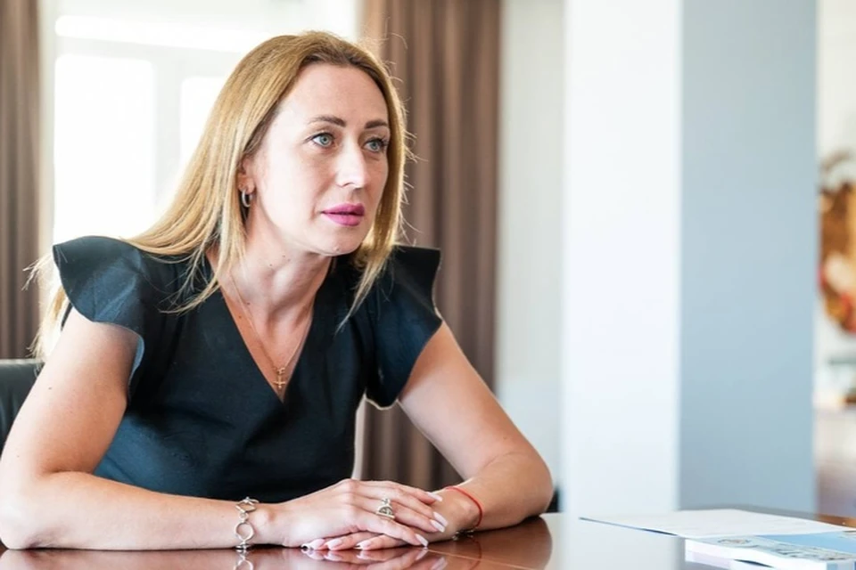 Глава избирательной комиссии Херсонщины Марина Захарова опровергла утечку персональных данных херсонцев. Фото: тг-канал Владимира Сальдо