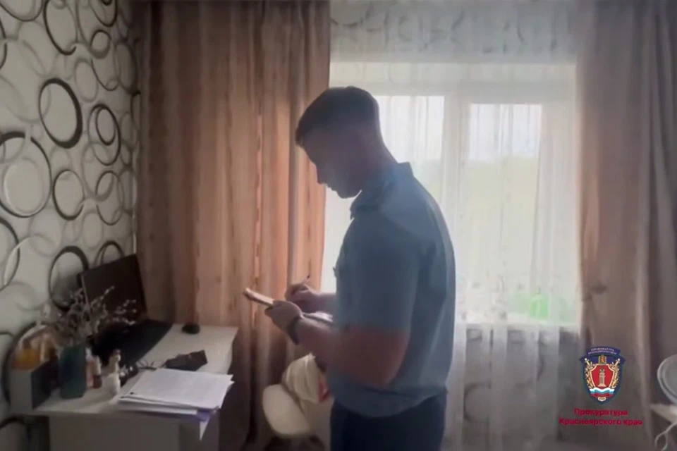 Скриншот: видео прокуратуры Красноярского края