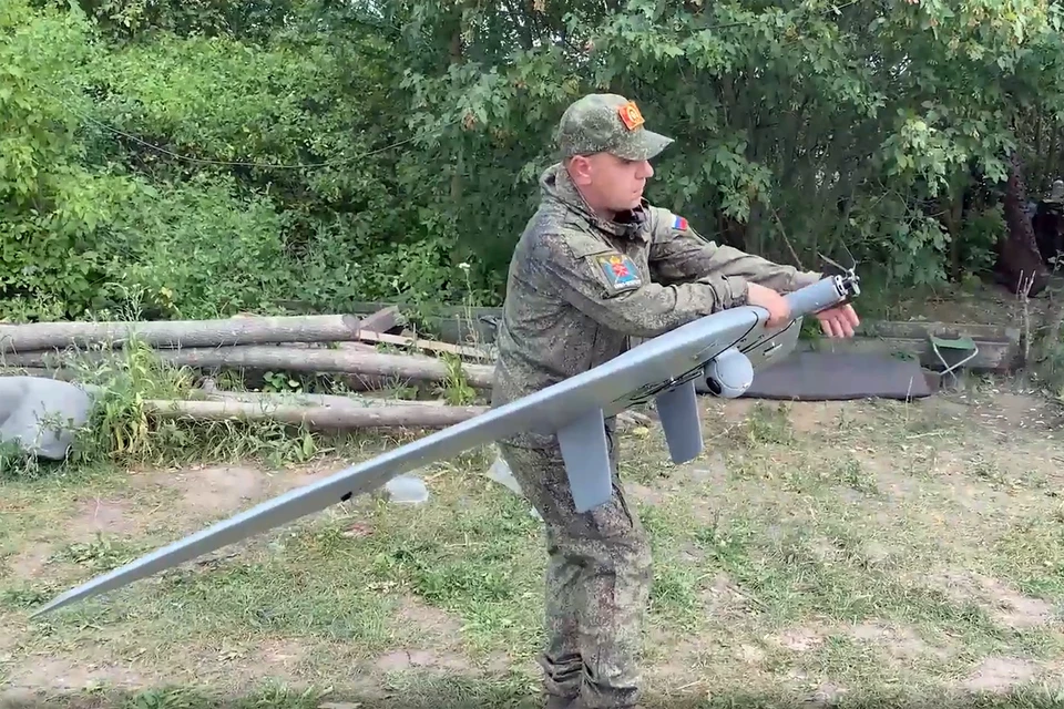 Боевая работа операторов БПЛА