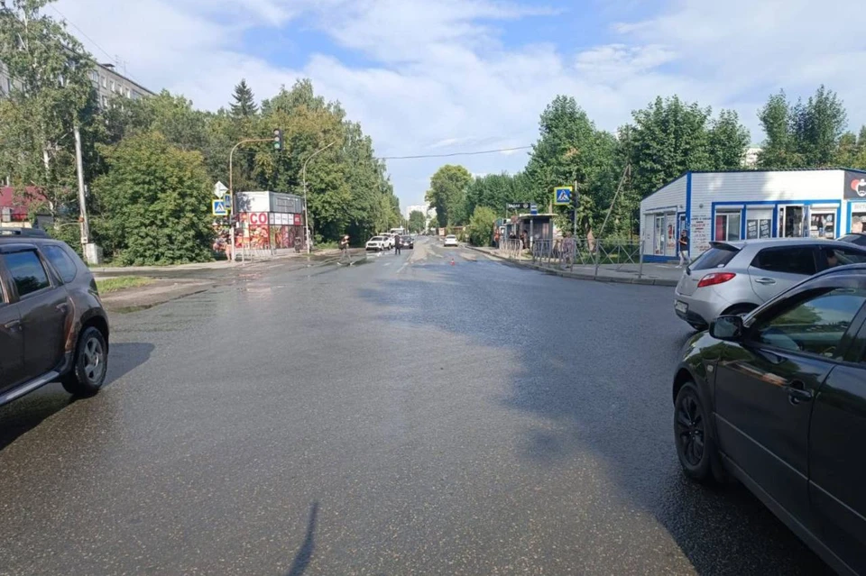 В Новосибирске водитель «Тойоты» сбил 11-летнего мальчика на пешеходном переходе. Фото: ГАИ Новосибирска