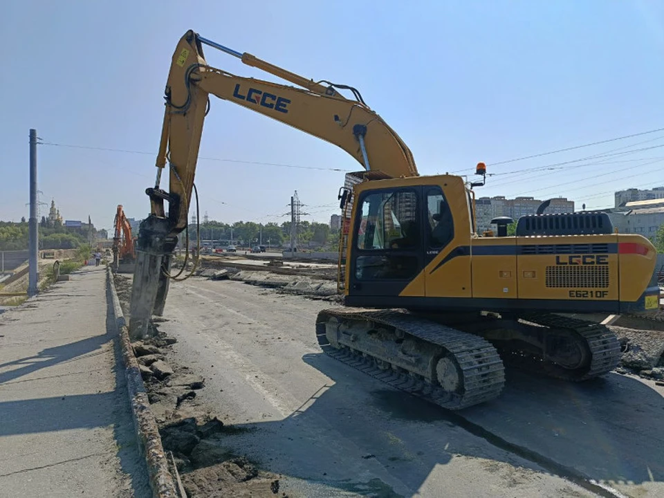В Ульяновске начинается реконструкция левой части моста на Минаева | ФОТО: администрация Ульяновска