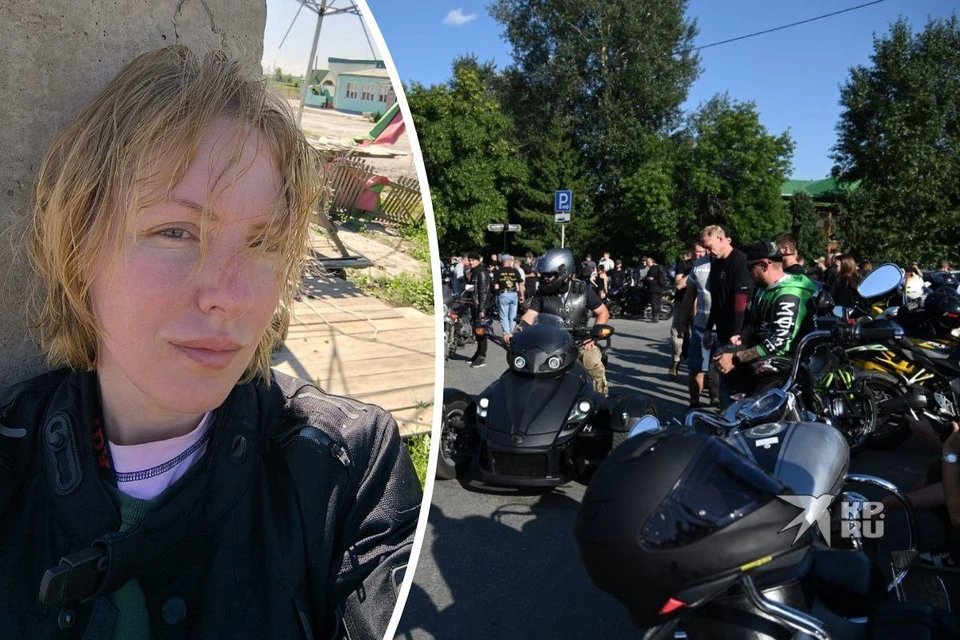 Сотни байкеров собрались в Екатеринбурге, чтобы поддержать пострадавшую. Фото: соцсети/