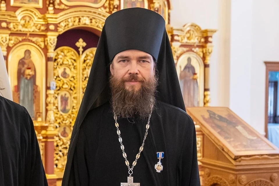 Игумена Исаакия возвели в сан архимандрита. Фото: Рязанская епархия.
