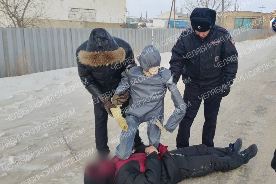 Кадры следственного эксперимента. Фото: СК Челябинской области