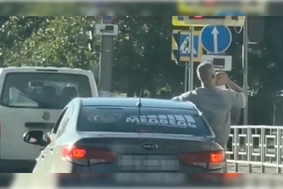 Мужчина катал своего пассажира с ветерком. Фото: МВД Тверской области.