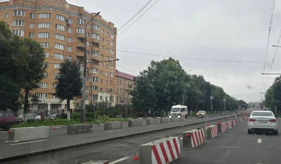 В Туле на проспекте Ленина начался масштабный ремонт.
