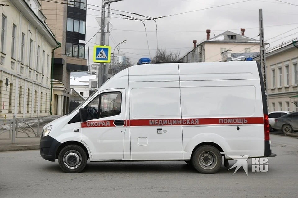 Пострадавшую пенсионерку с места ЧП забрали медики