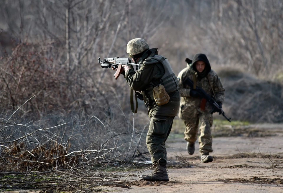 Украинские боевики трусливо сбежали вглубь Днепропетровской области