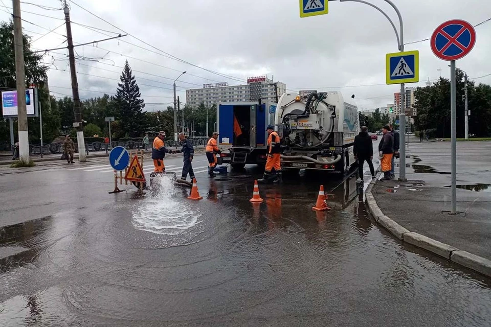 Повреждение устранят до 20.30