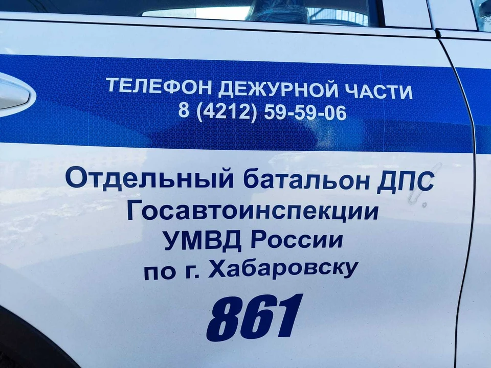 Пассажир Toyota погиб при столкновении с железобетонным столбом в Хабаровске