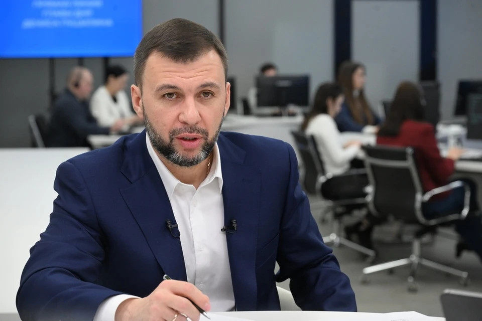 Денис Пушилин подчеркнул важность обратной связи с жителями. Фото: сайт Главы ДНР