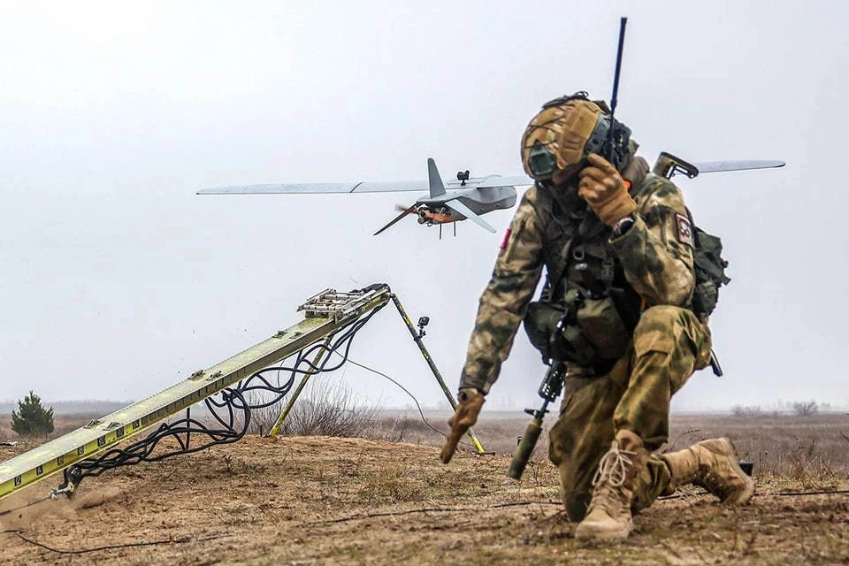 Российские «Герани» поразили спецназ ГУР в Сумской области. Фото: Алексей Коновалов/ТАСС
