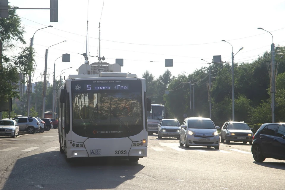 В Красноярске в микрорайон Солнечный запустят троллейбусы