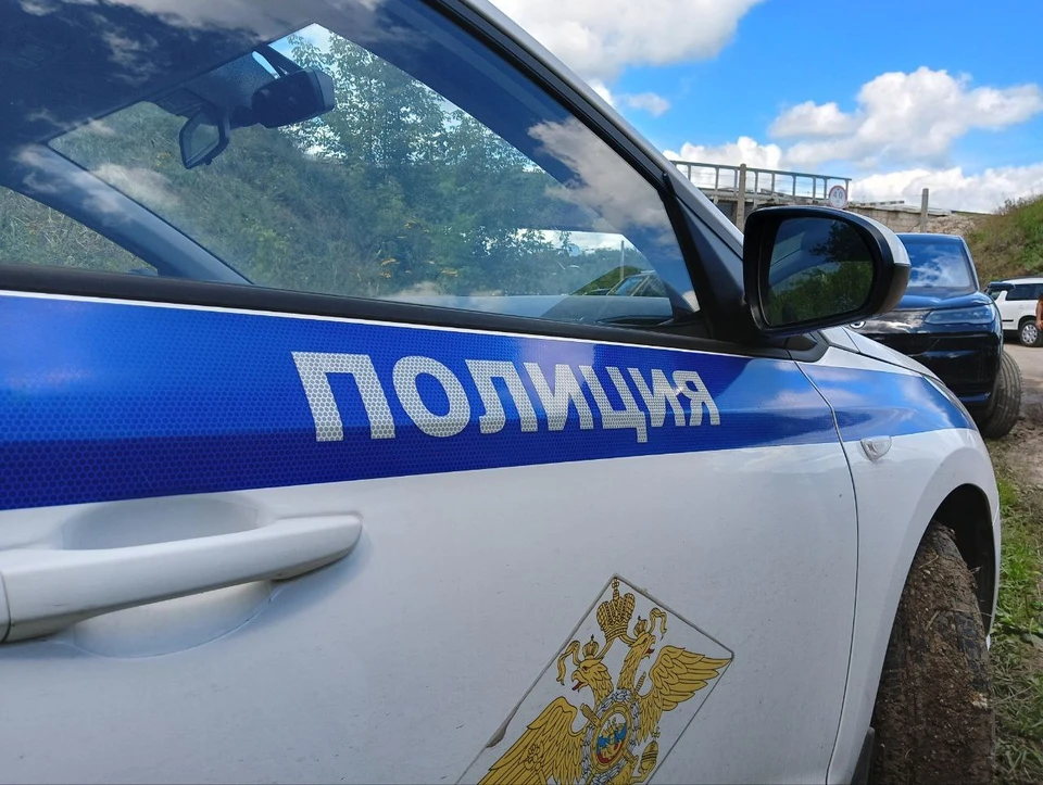 Полицейские устанавливают обстоятельства и причины ДТП.
