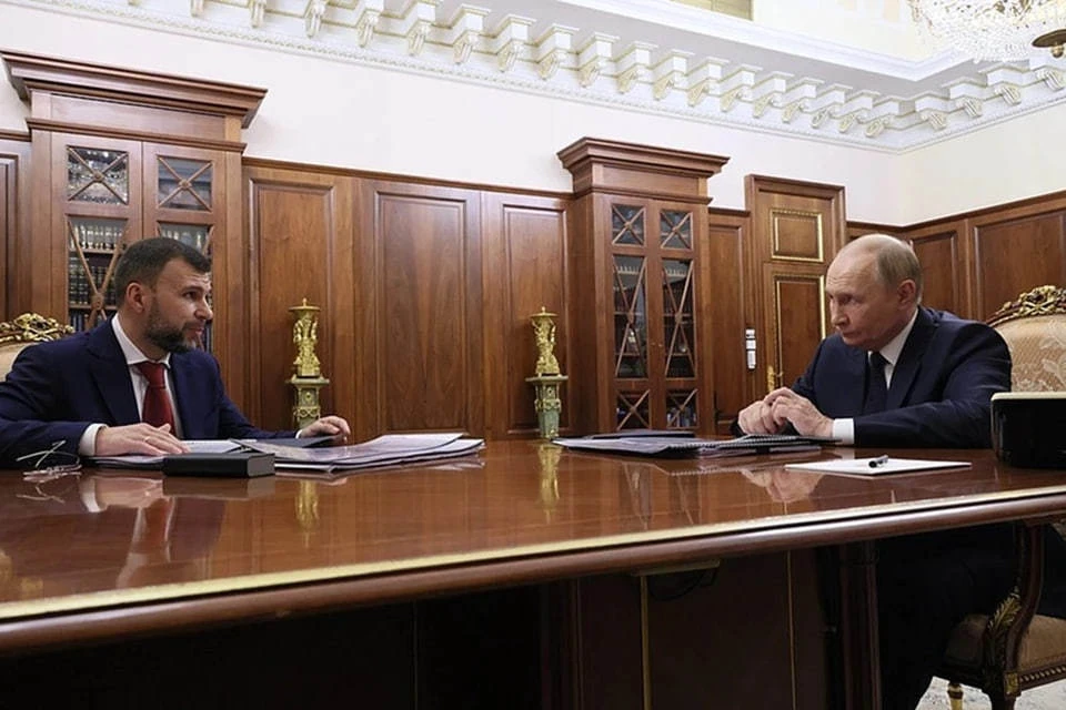 Президент России Владимир Путин оказал поддержку по вопросам водоснабжения в ДНР. Фото: kremlin.ru