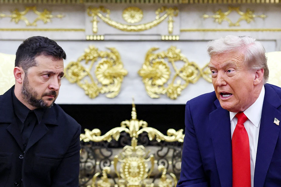 Судя по всему, Трамп использовал эту карту для внушения Зеленскому и лидерам стран Европы, что территориальный вопрос на переговорах с Россией придется решать