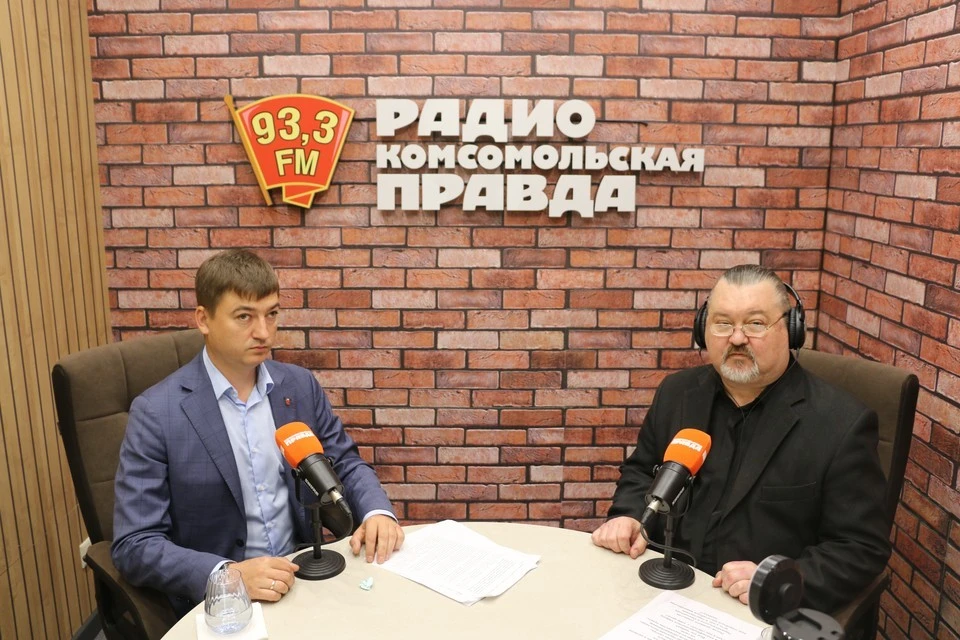Министр здравоохранения Тульской области Сергей Мухин на радио «Комсомольская правда» в Туле