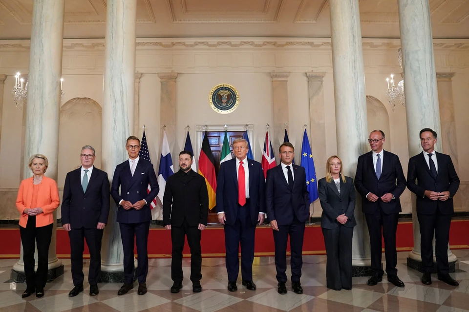 AFP: лидеры стран ЕС разделяют между собой роли для влияния на Трампа по Украине
