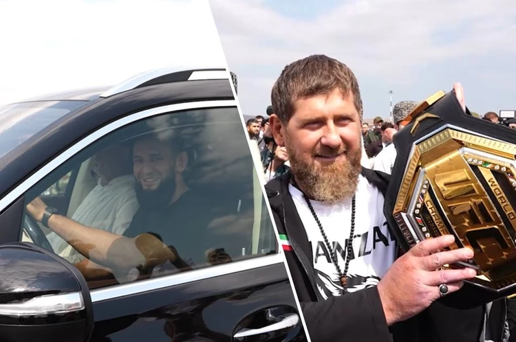 «Это общая победа нашего народа»: чемпиона UFC в среднем весе Хамзата Чимаева встретили в Чечне и подарили Maybach