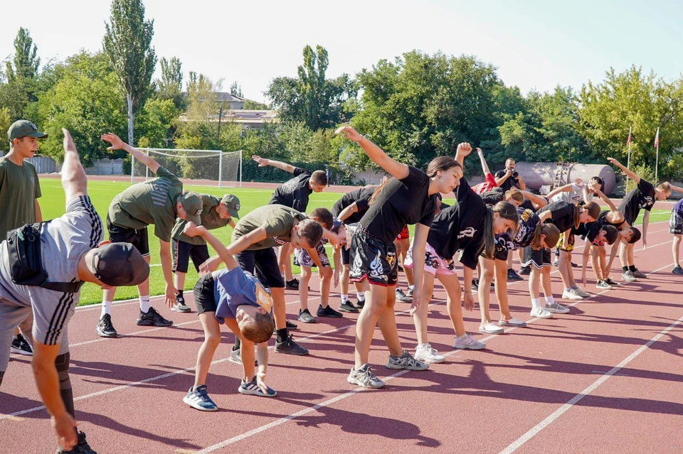 Спортивный праздник прошел в Мелитополе. Фото - тг-канал городской администрации