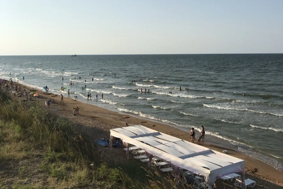 Азовское море остыло до +23 градусов