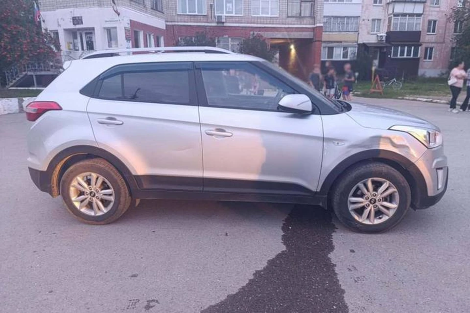 Ребенок, конечно, не имел водительских прав. Фото: Госавтоинспекция Удмуртии