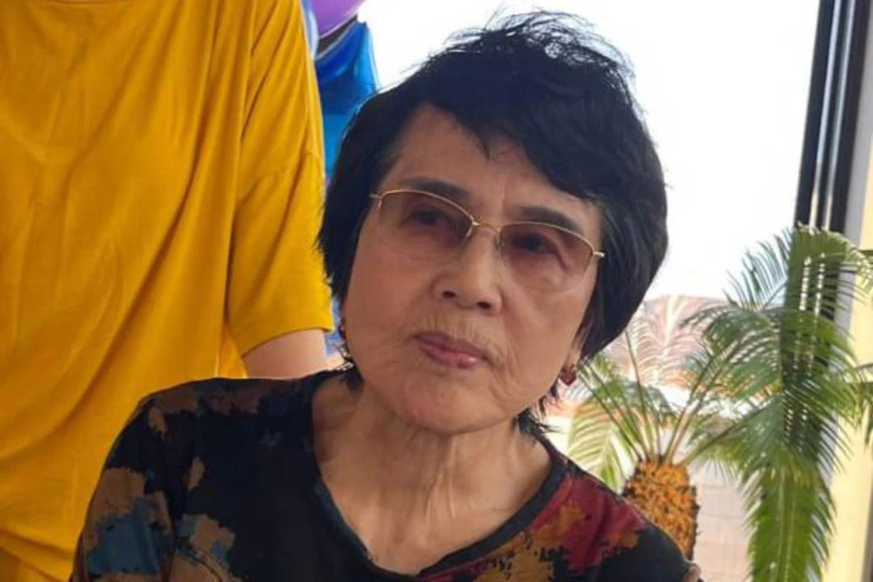 Приметы разыскиваемой: на вид около 84 лет, азиатский тип лица, рост 160-164 сантиметра.