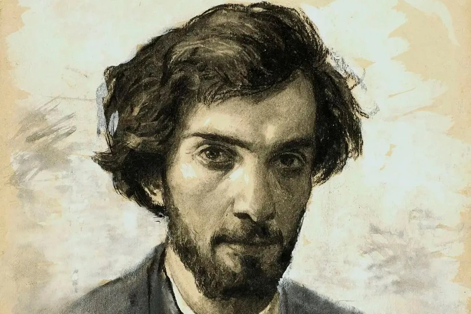 Исаак Левитан. Автопортрет. Фото: «Автопортрет» (И. И. Левитан, 1885 г.)