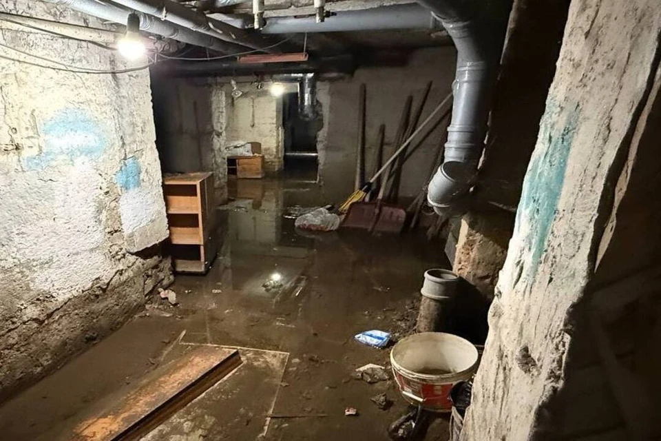 Жители многоэтажки пожаловались на сырость и неприятный запах. Фото: пресс-служба прокуратуры по Новосибирской области