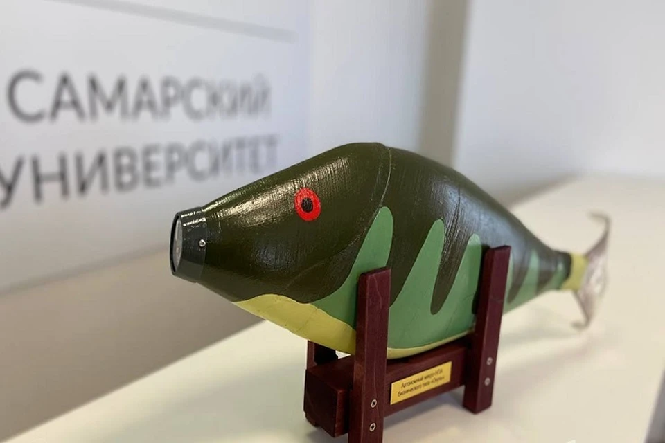 Робот-окунь выглядит как рыба, но он намного умнее / Фото: Самарский университет
