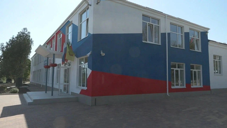 Школу отремонтировали при поддержке пензенских шефов. Фото - тг-канал Евгения Балицкого