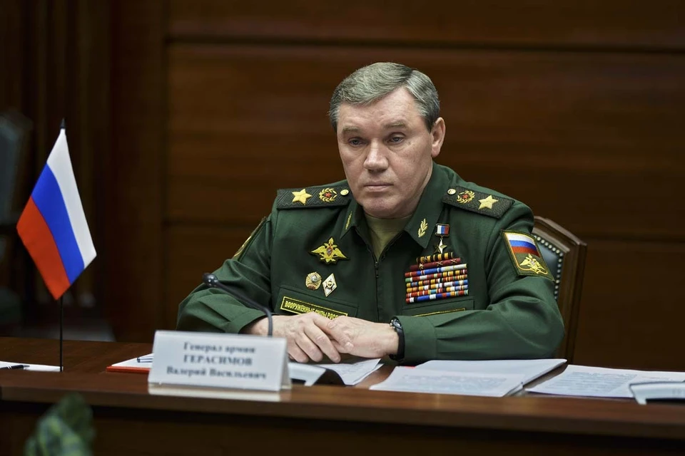 Глава Генштаба ВС РФ Валерий Герасимов