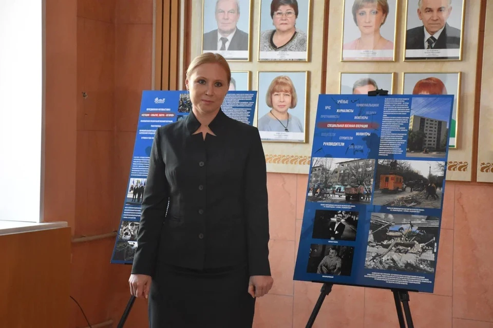 Музейная экспозиция подготовлена специалистами городского исторического музея. Фото: Администрация главы ЛНР