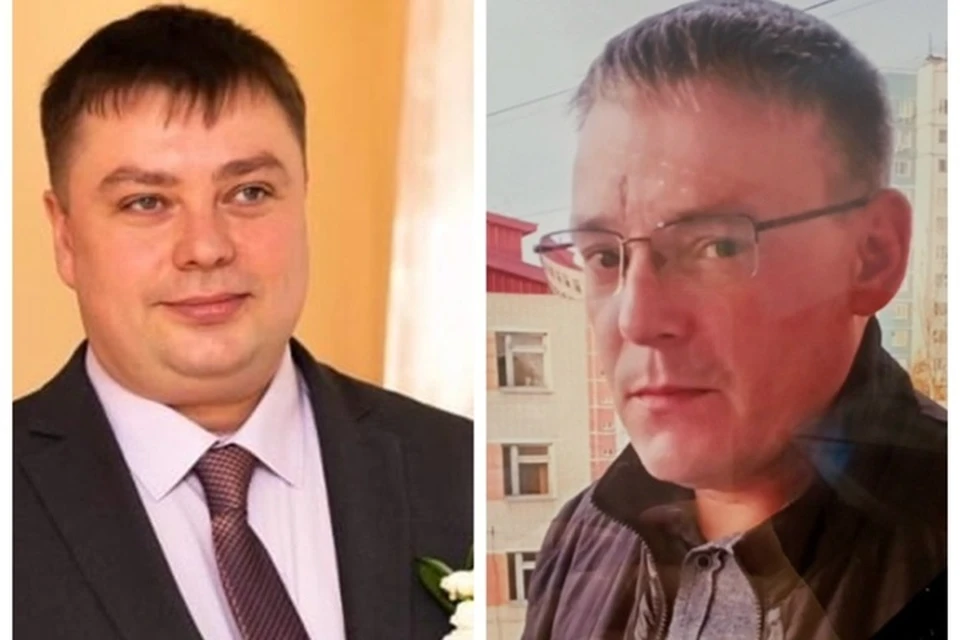 Слева Сергеев, справа Наумов