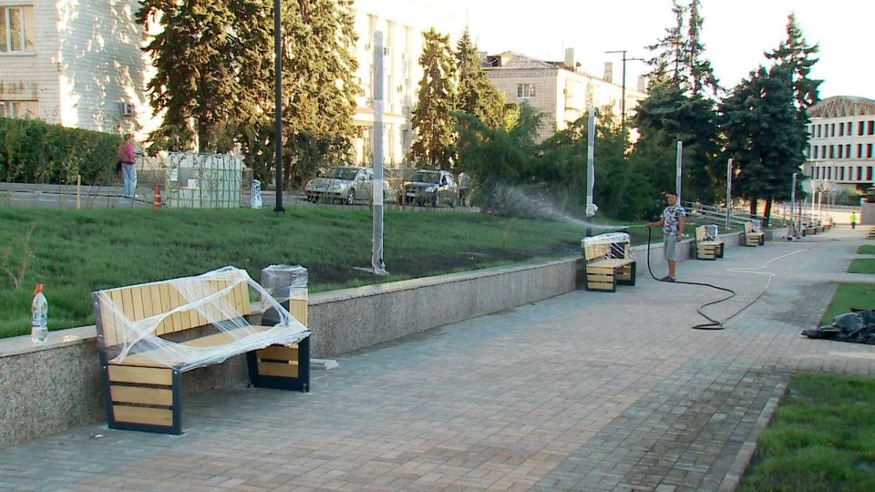Работы выполнили специалисты шефа-региона. ФОТО: Администрация Краснодонского м.о.