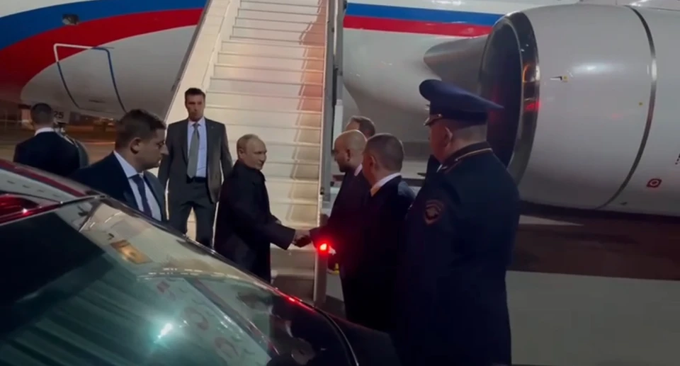 Президент Владимир Путин прибыл в Самарскую область с рабочим визитом. Фото: пресс-служба Кремля